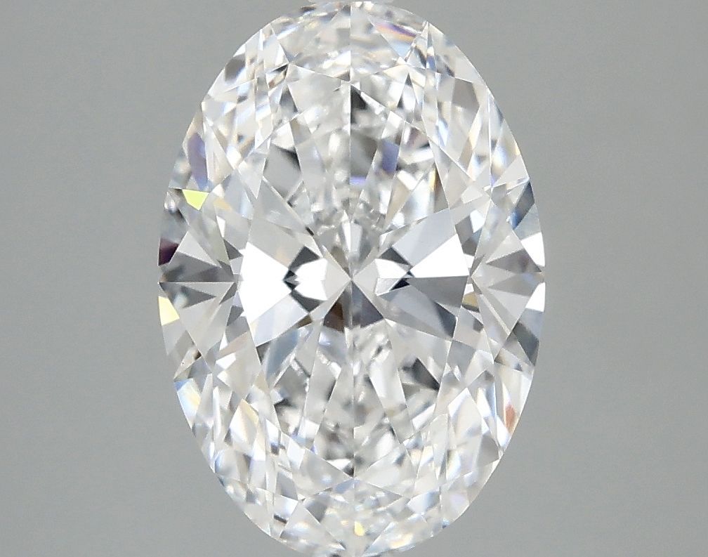 2.87 ct. oval Lab Grown Diamond front image