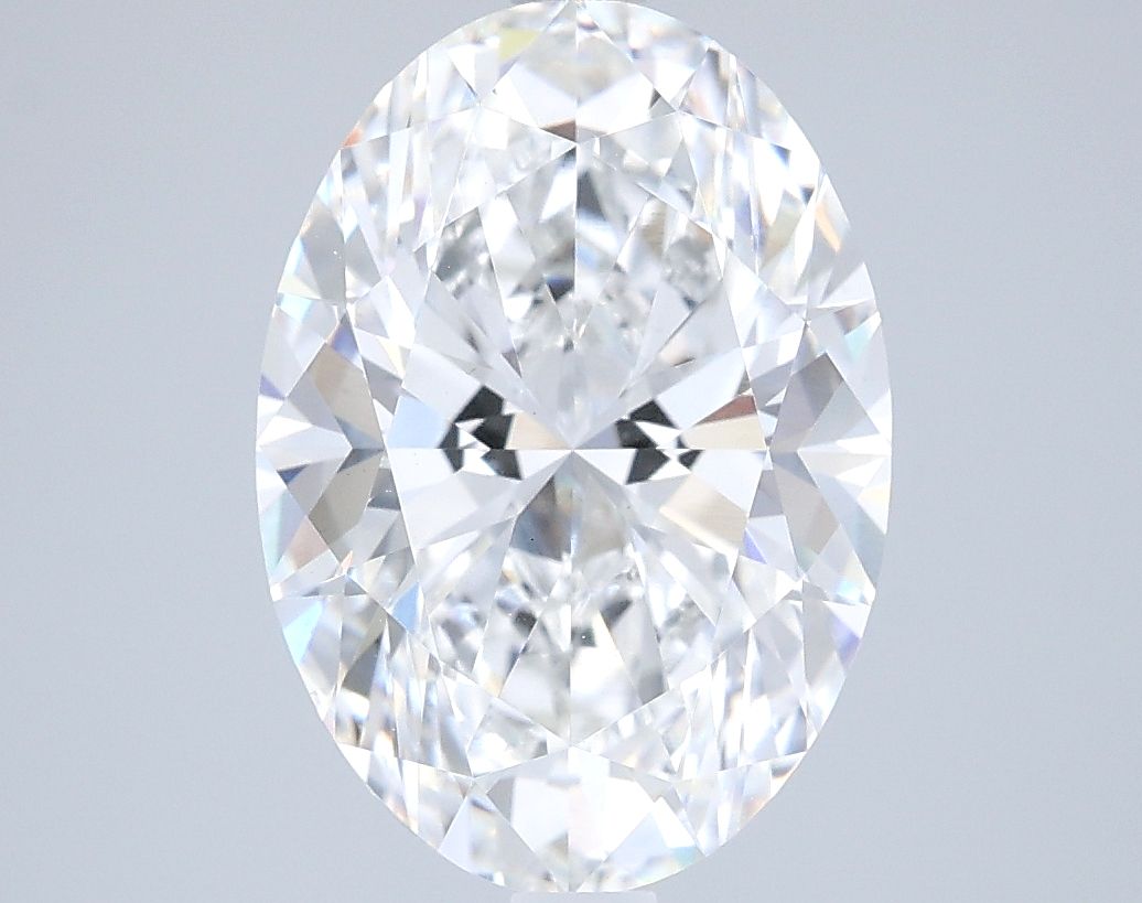 3.93 ct. oval Lab Grown Diamond front image