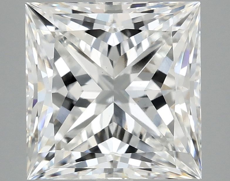4.15 ct. princess Lab Grown Diamond front image