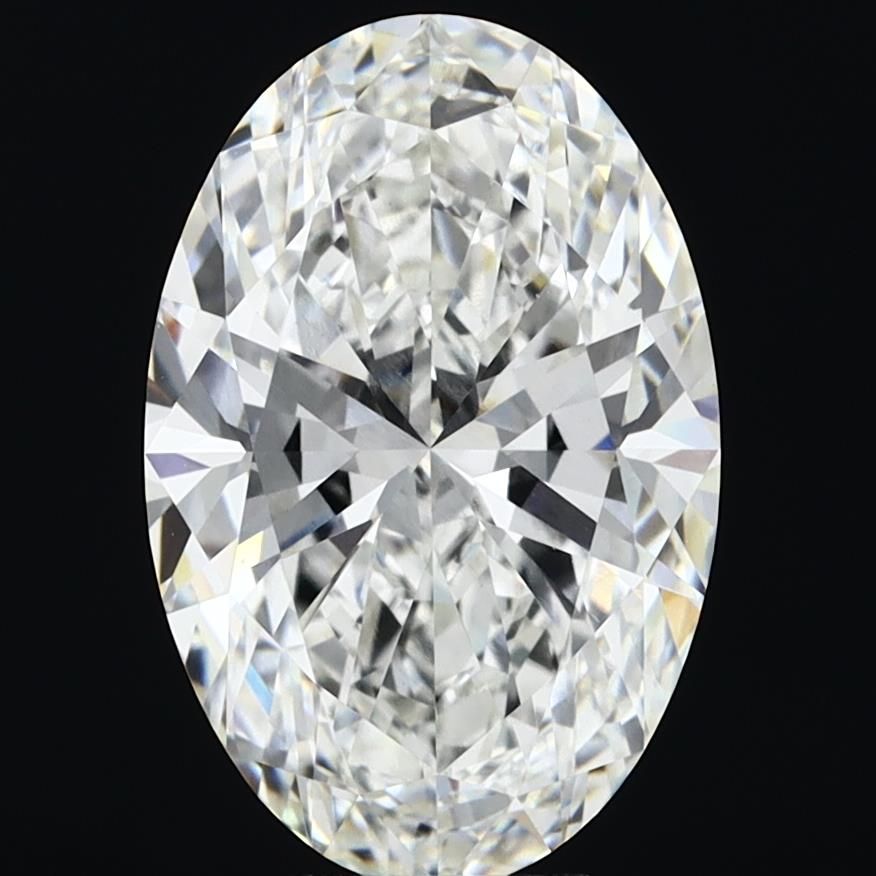 8.02 ct. oval Lab Grown Diamond front image