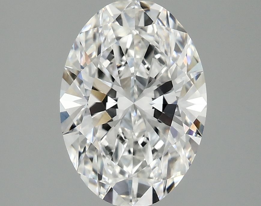 2.10 ct. oval Lab Grown Diamond front image