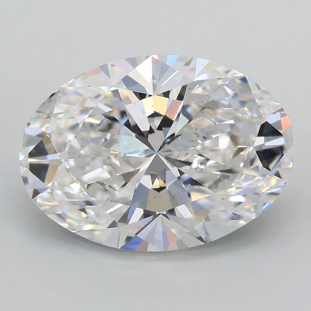 3.58 ct. oval Lab Grown Diamond front image