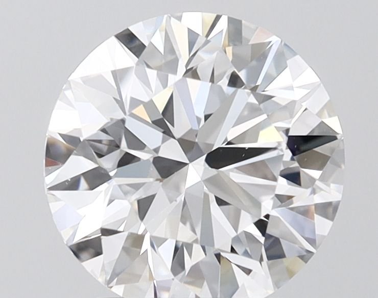2.50 ct. round Lab Grown Diamond front image
