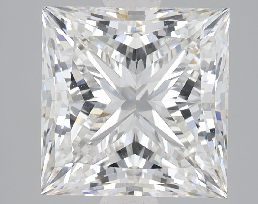4.03 ct. princess Lab Grown Diamond front image