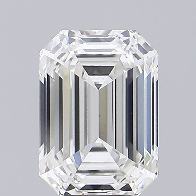 4.06 ct. emerald Lab Grown Diamond front image