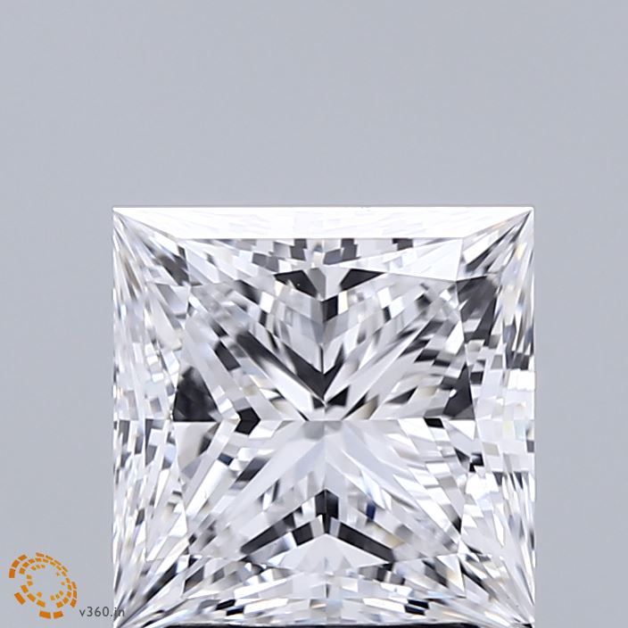 3.03 ct. princess Lab Grown Diamond front image