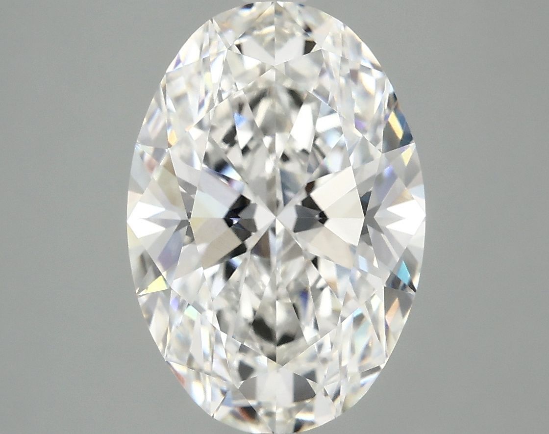 4.06 ct. oval Lab Grown Diamond front image