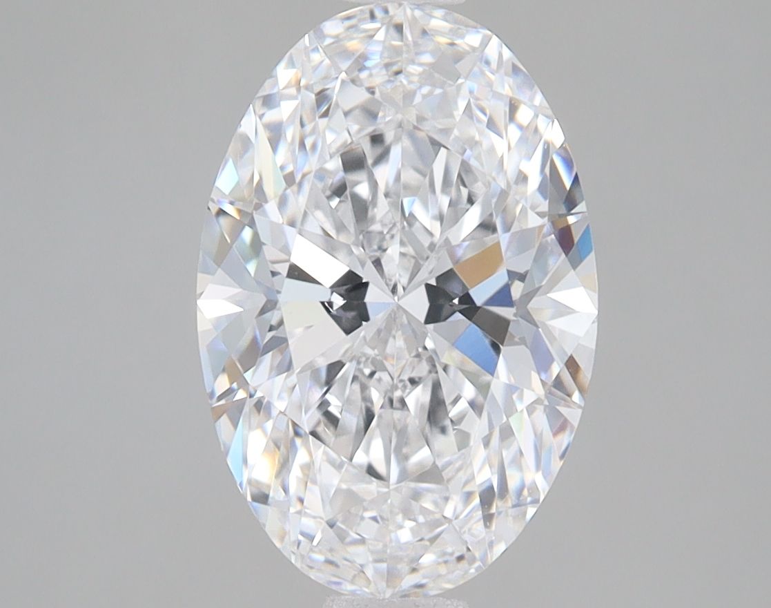 3.05 ct. oval Lab Grown Diamond front image