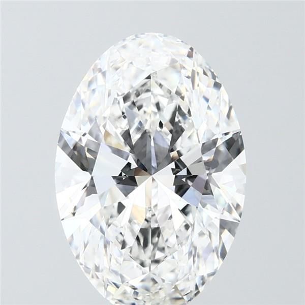 4.07 ct. oval Lab Grown Diamond front image