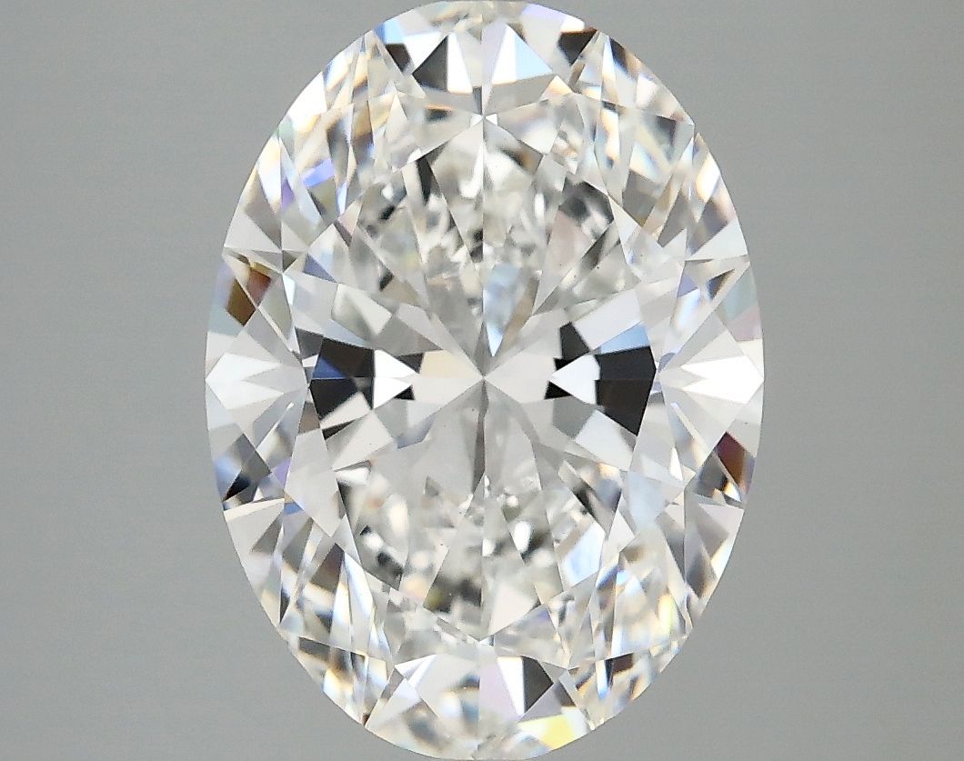 3.95 ct. oval Lab Grown Diamond front image