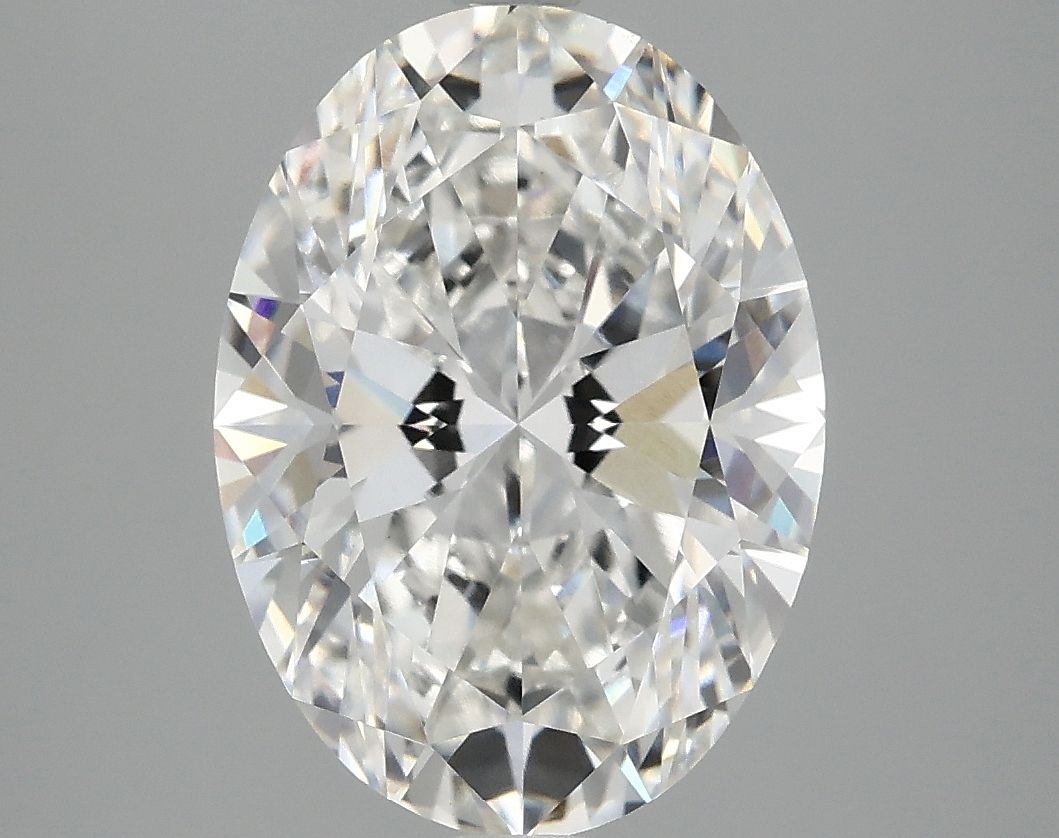 4.10 ct. oval Lab Grown Diamond front image