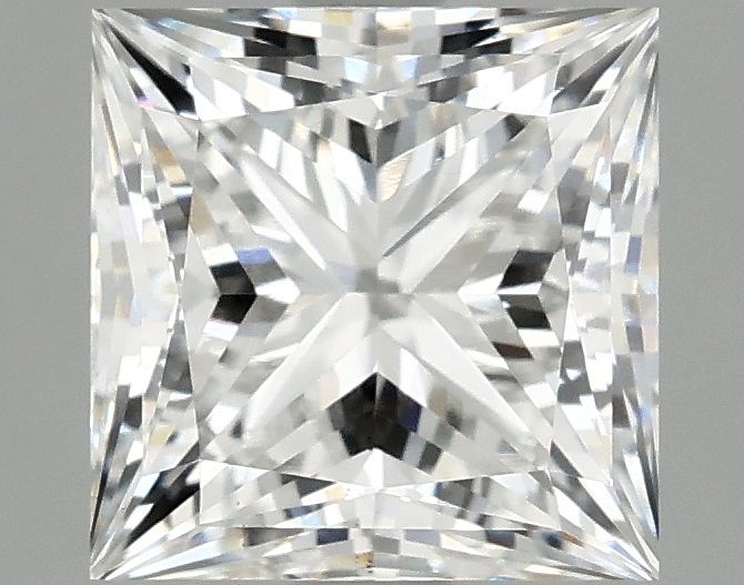 2.07 ct. princess Lab Grown Diamond front image