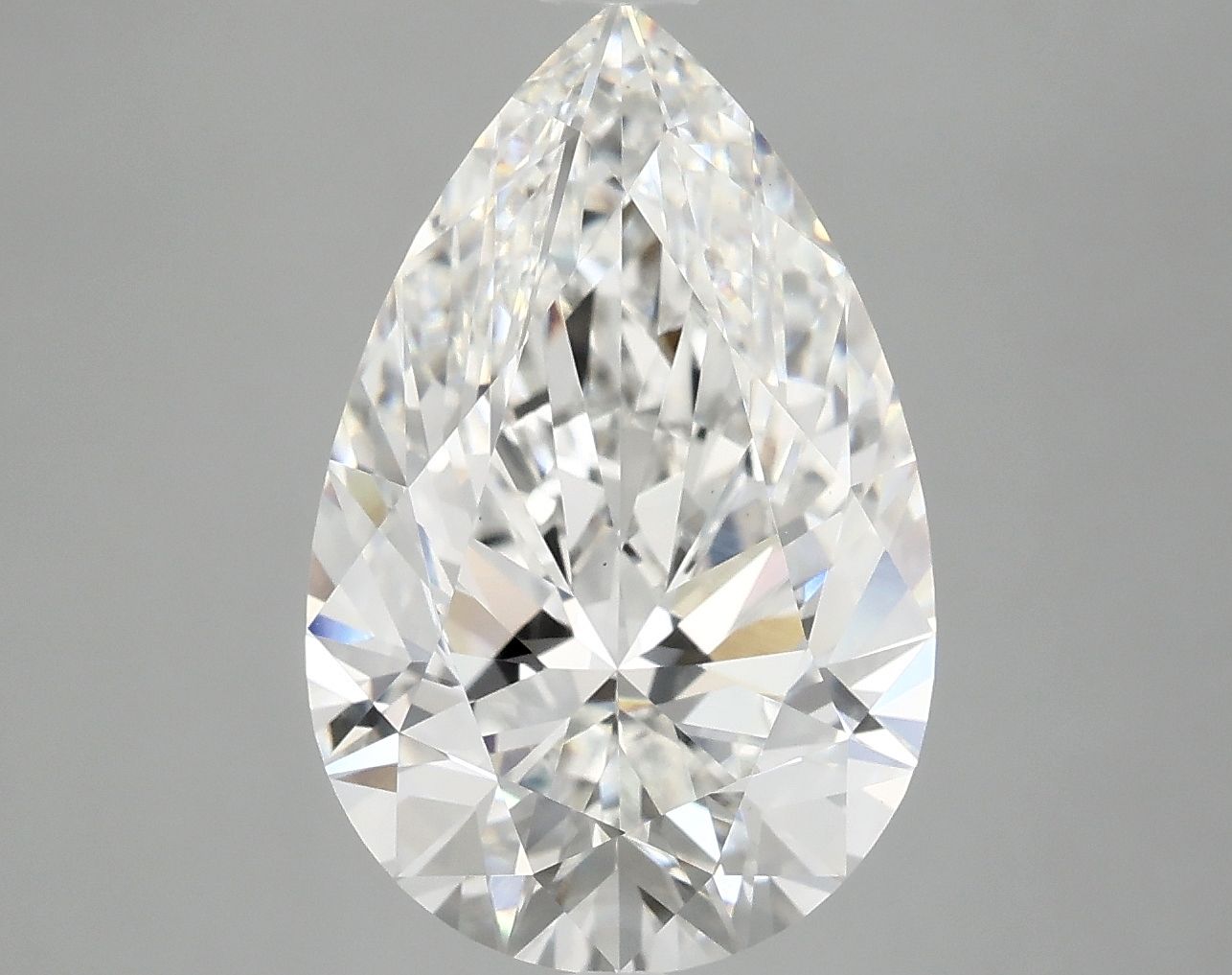 5.06 ct. pear Lab Grown Diamond front image