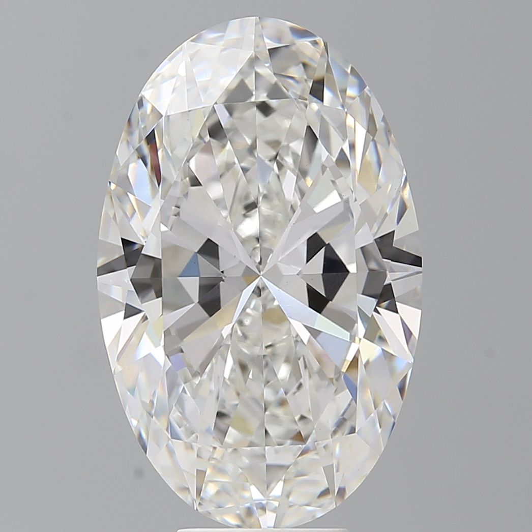 8.59 ct. oval Lab Grown Diamond front image