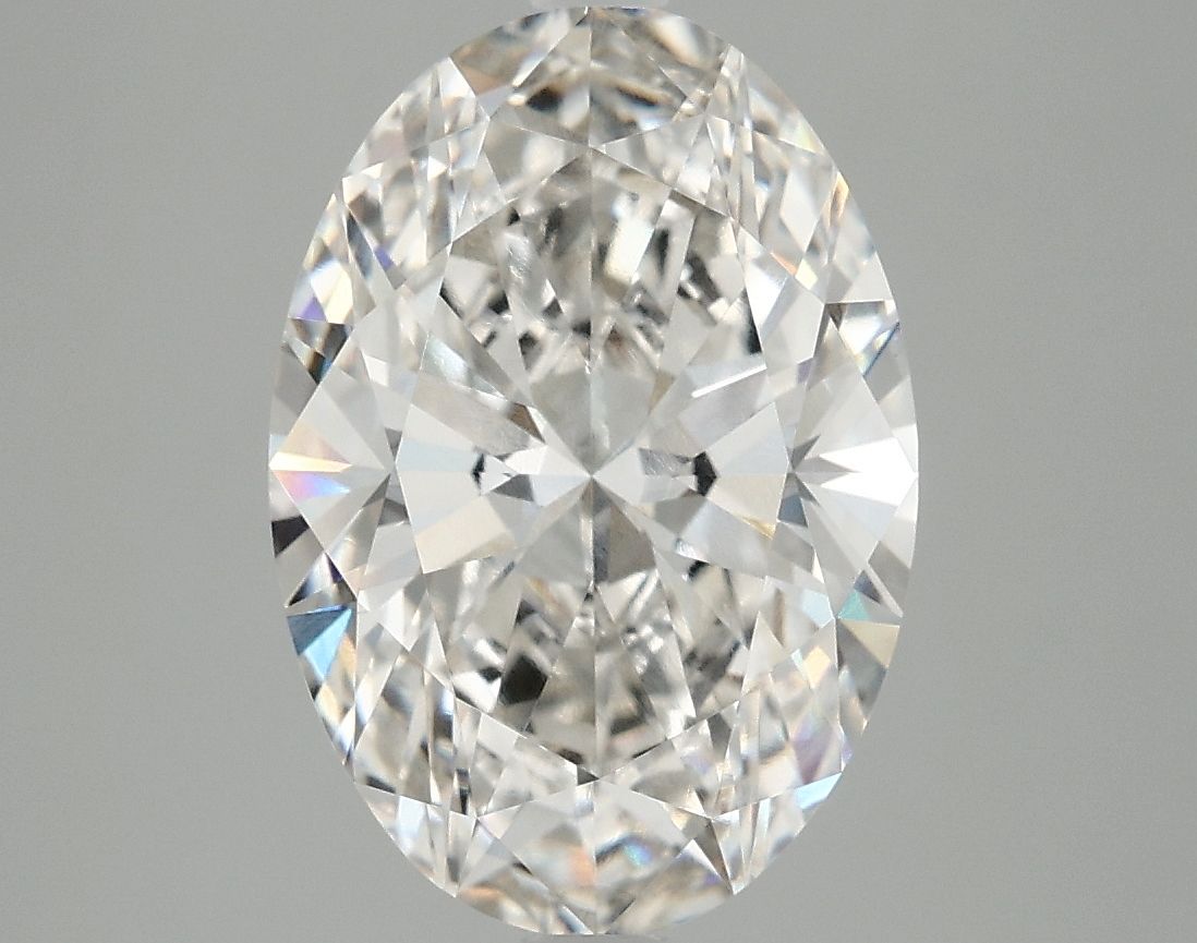 3.94 ct. oval Lab Grown Diamond front image