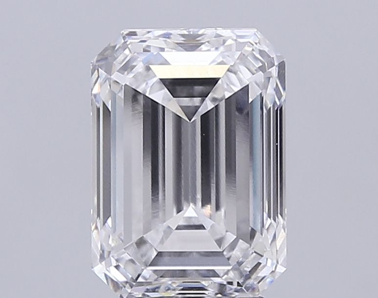 6.04 ct. emerald Lab Grown Diamond front image