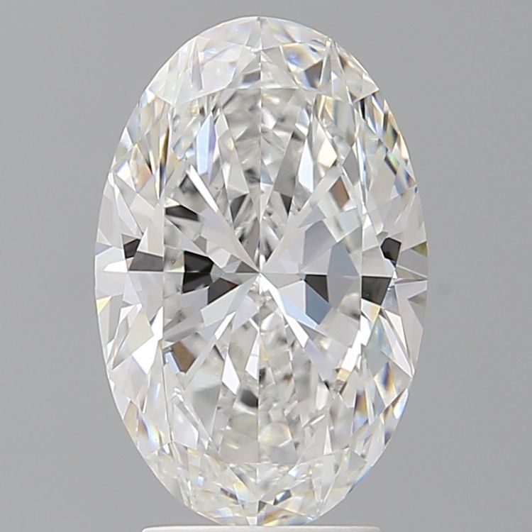 3.50 ct. oval Lab Grown Diamond front image