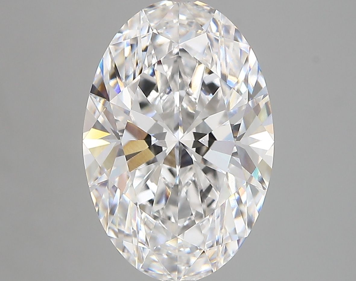 4.15 ct. oval Lab Grown Diamond front image
