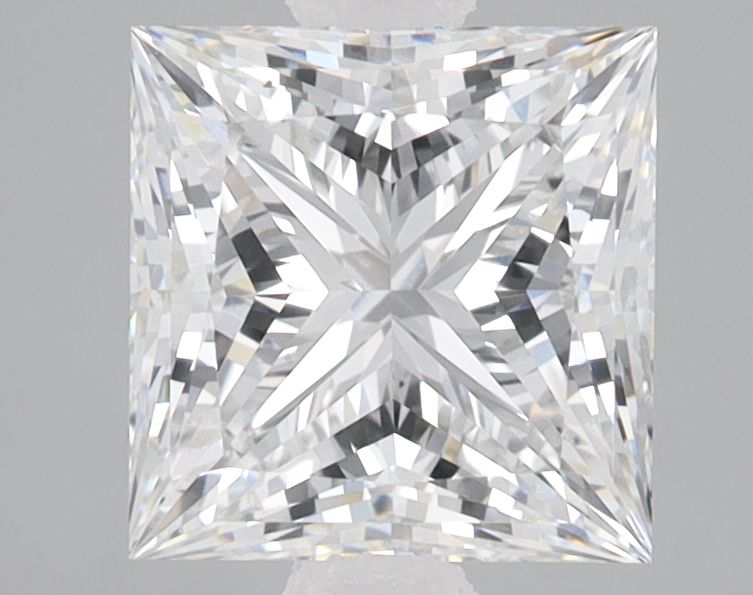 2.42 ct. princess Lab Grown Diamond front image