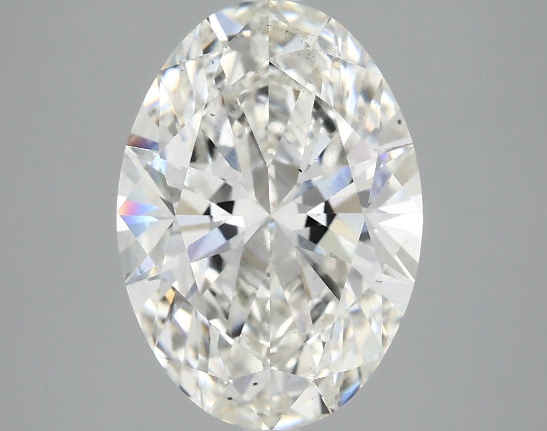 3.77 ct. oval Lab Grown Diamond front image