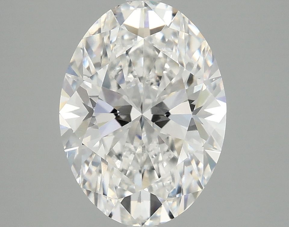 2.92 ct. oval Lab Grown Diamond front image