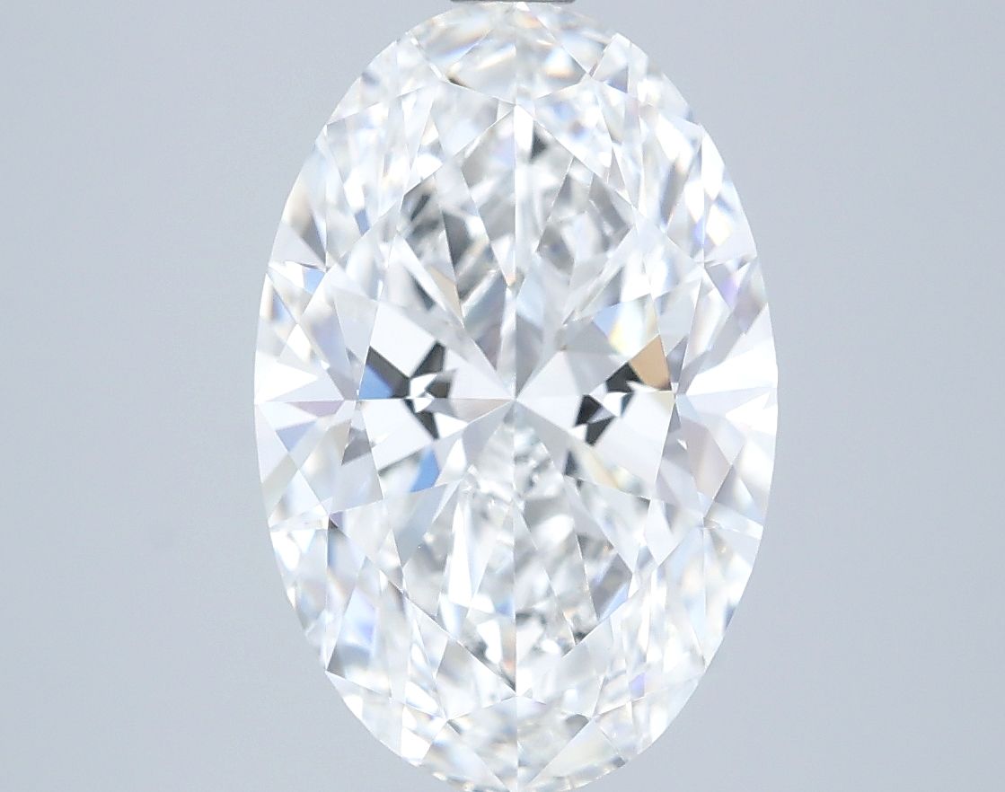4.09 ct. oval Lab Grown Diamond front image