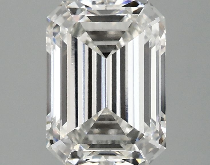 2.10 ct. emerald Lab Grown Diamond front image
