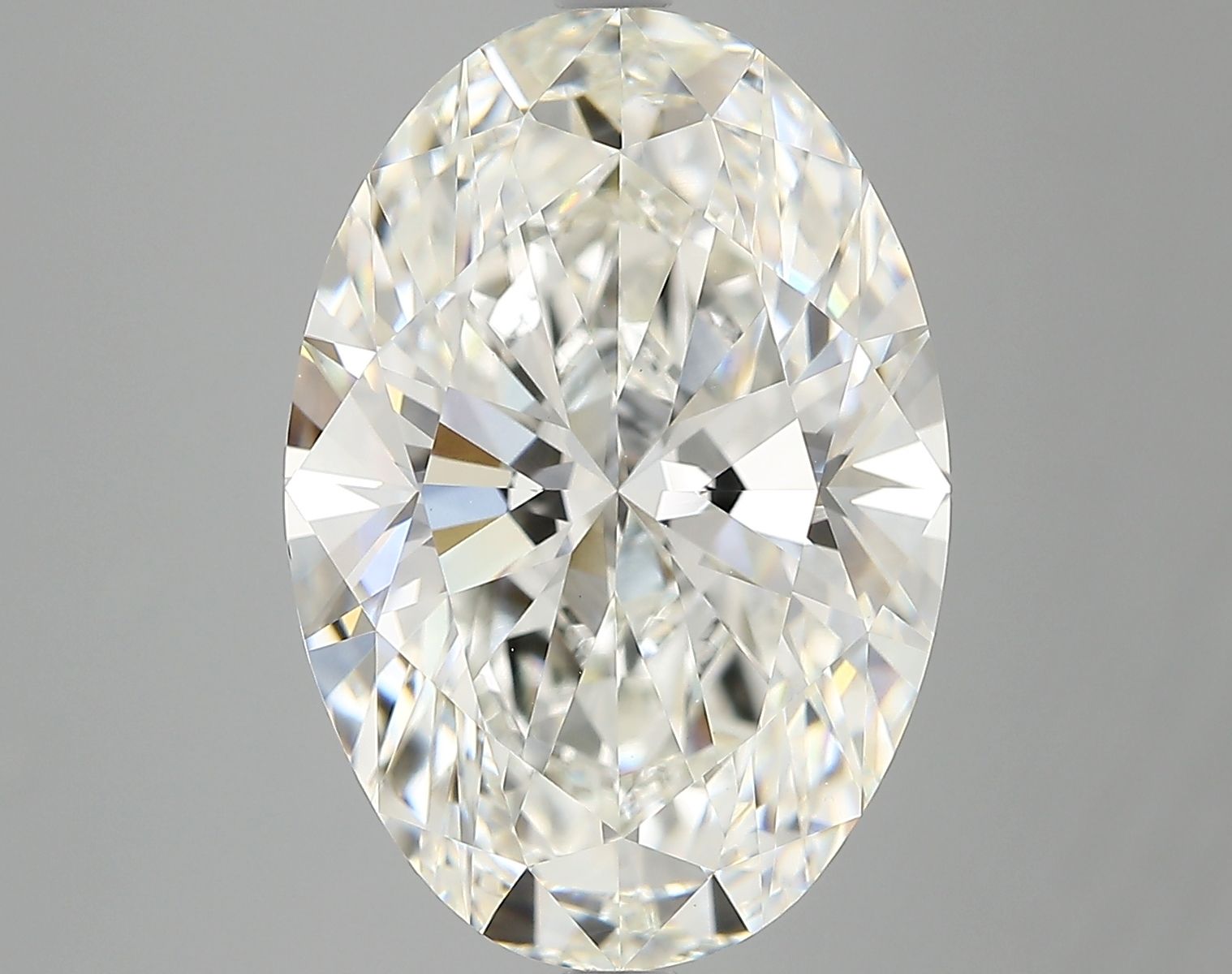 7.14 ct. oval Lab Grown Diamond front image