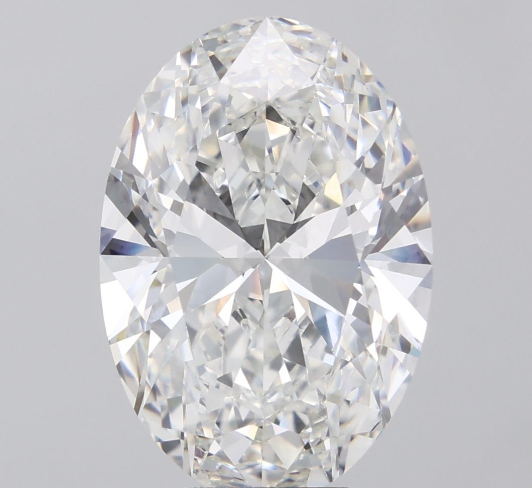 10.54 ct. oval Lab Grown Diamond front image