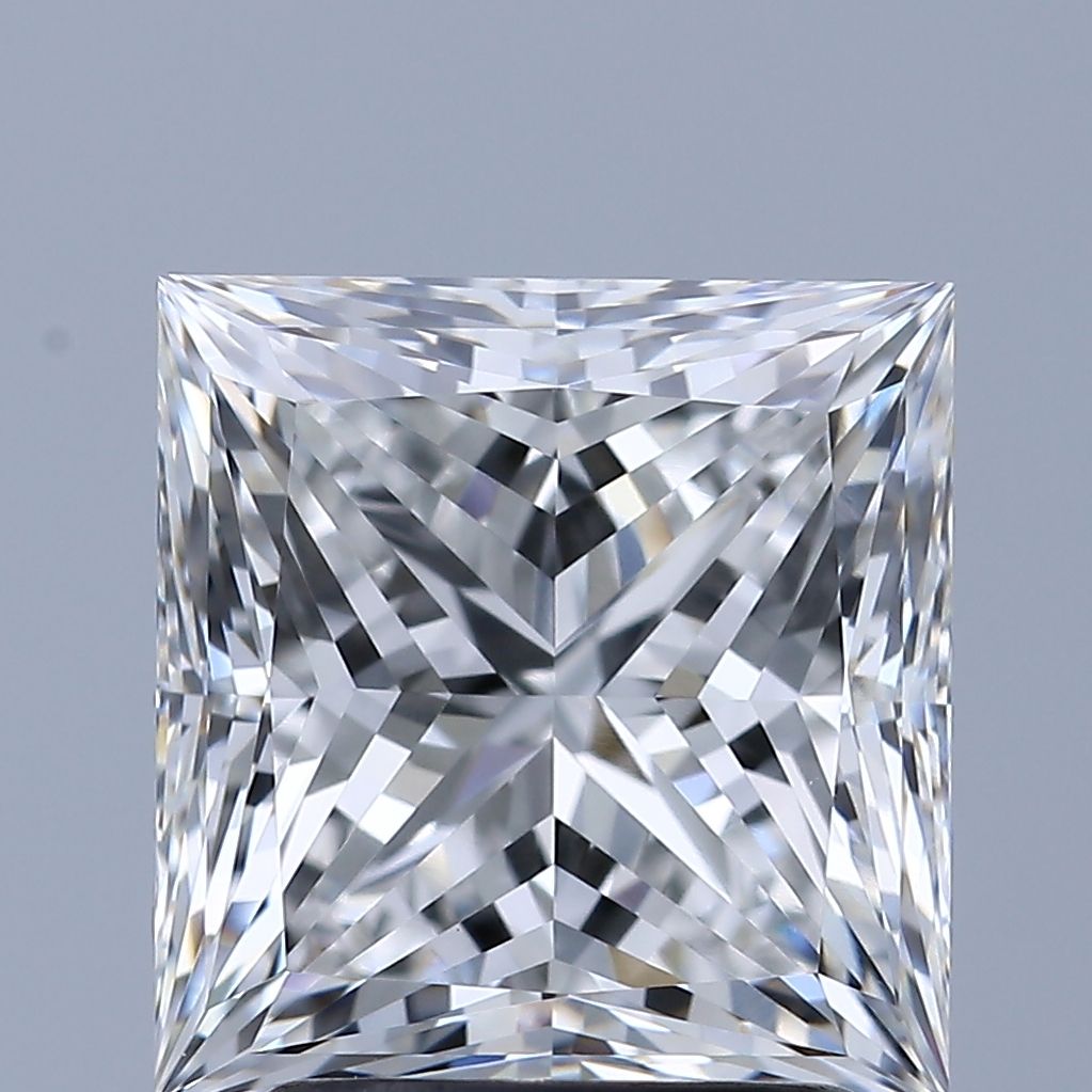 2.56 ct. princess Lab Grown Diamond front image