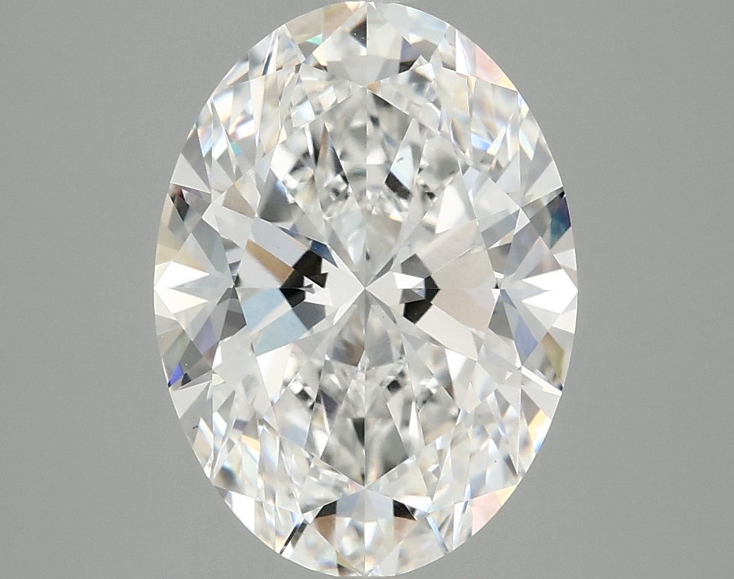 3.94 ct. oval Lab Grown Diamond front image
