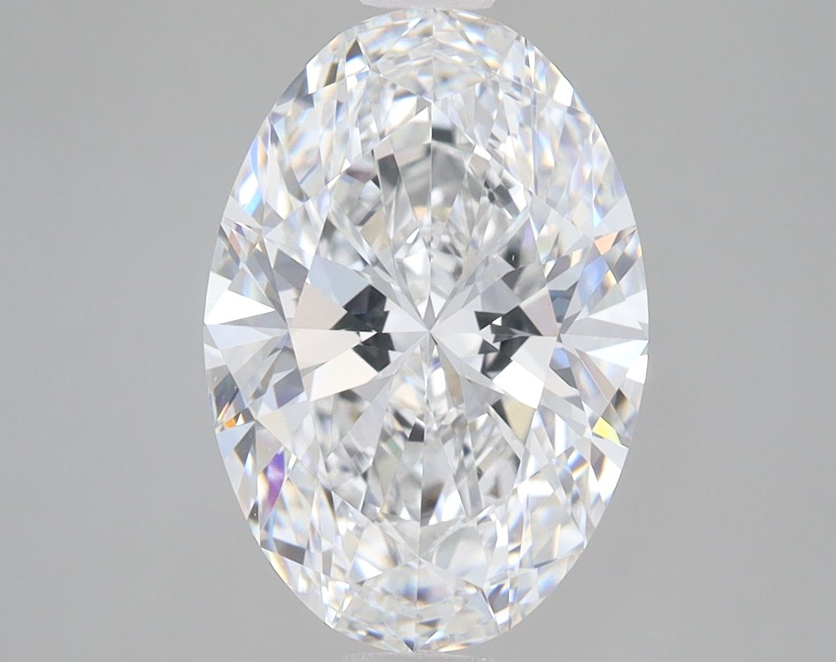 3.57 ct. oval Lab Grown Diamond front image