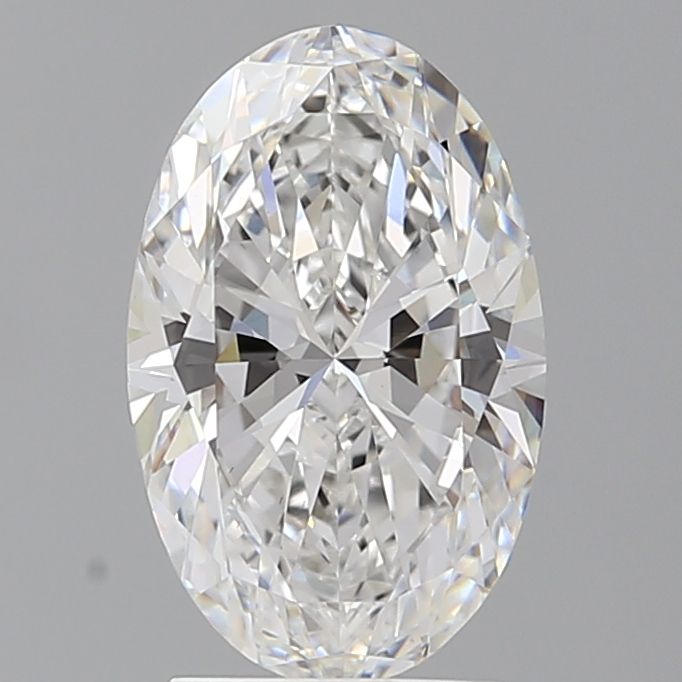 2.57 ct. oval Lab Grown Diamond front image