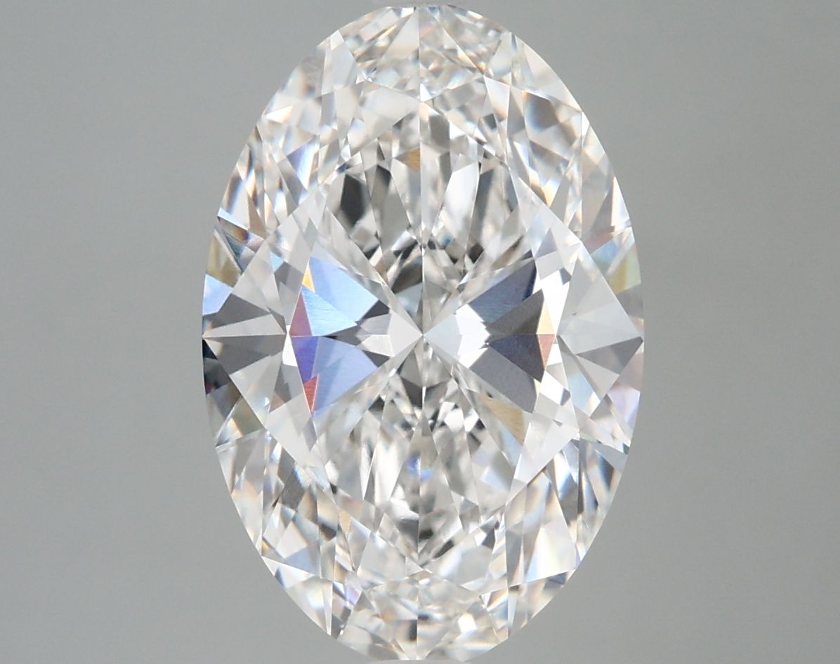 5.00 ct. oval Lab Grown Diamond front image