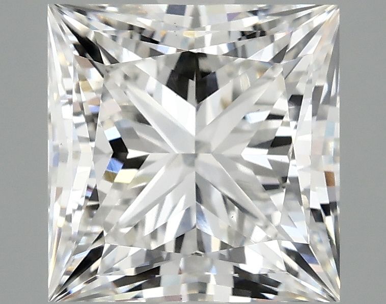 4.12 ct. princess Lab Grown Diamond front image