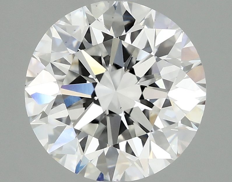 2.97 ct. round Lab Grown Diamond front image