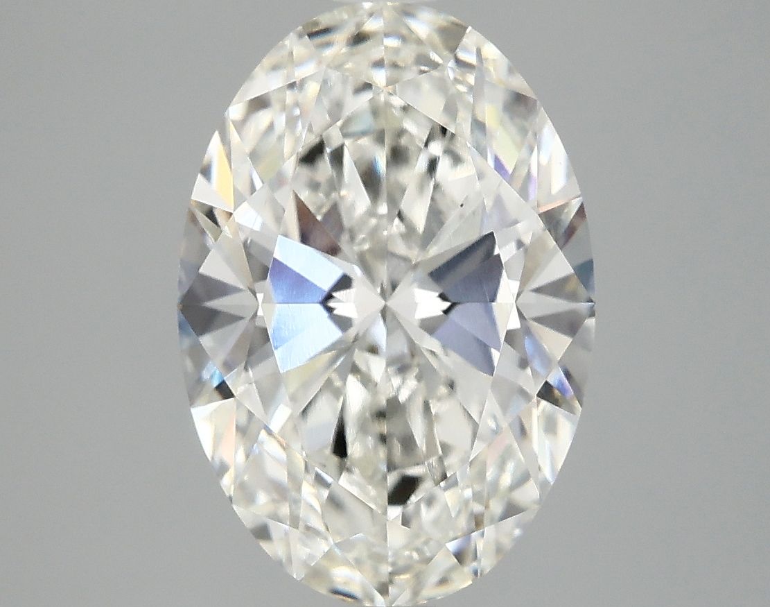 3.92 ct. oval Lab Grown Diamond front image