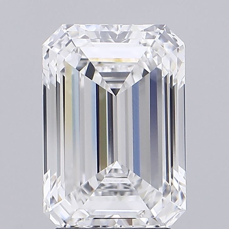 3.09 ct. emerald Lab Grown Diamond front image