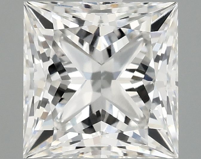 2.10 ct. princess Lab Grown Diamond front image