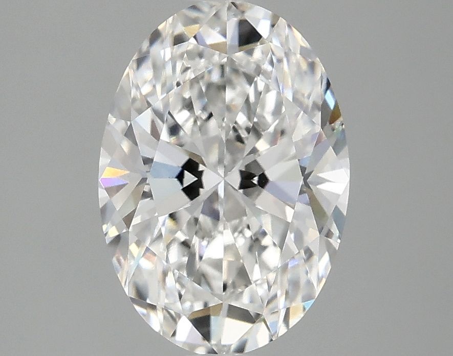 2.10 ct. oval Lab Grown Diamond front image