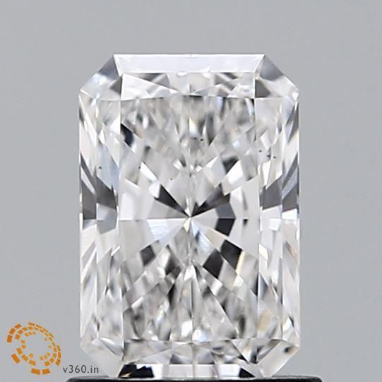 1.10 ct. radiant Lab Grown Diamond front image