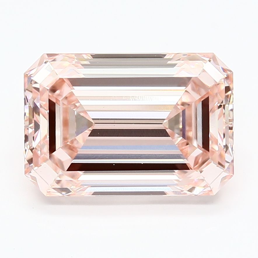 5.76 ct. emerald Lab Grown Diamond front image