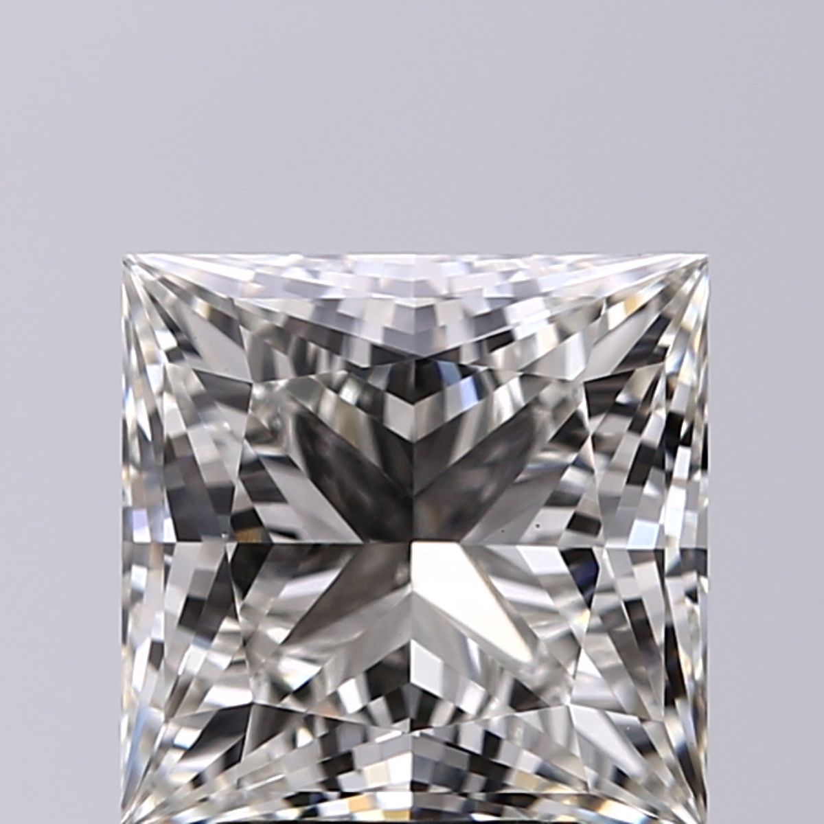 3.22 ct. princess Lab Grown Diamond front image