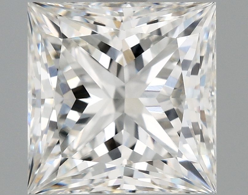 2.10 ct. princess Lab Grown Diamond front image