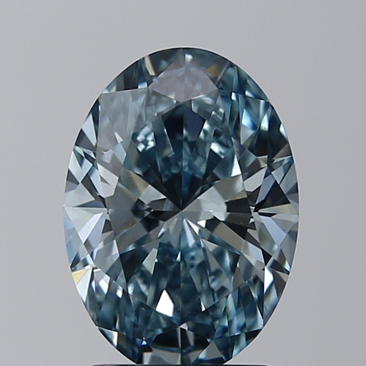 2.03 ct. oval Lab Grown Diamond front image