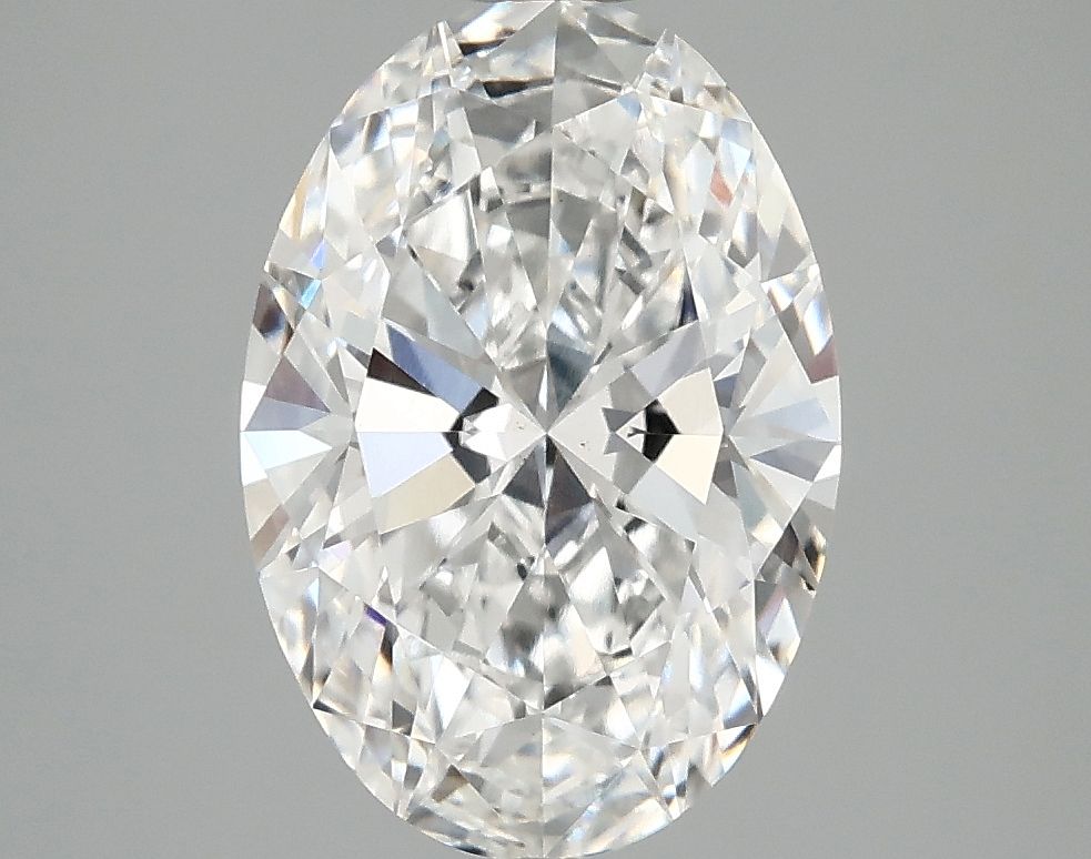 3.04 ct. oval Lab Grown Diamond front image
