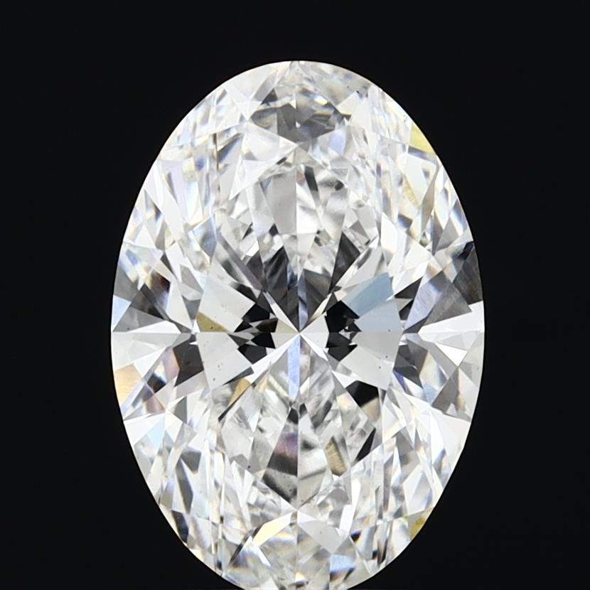 4.58 ct. oval Lab Grown Diamond front image