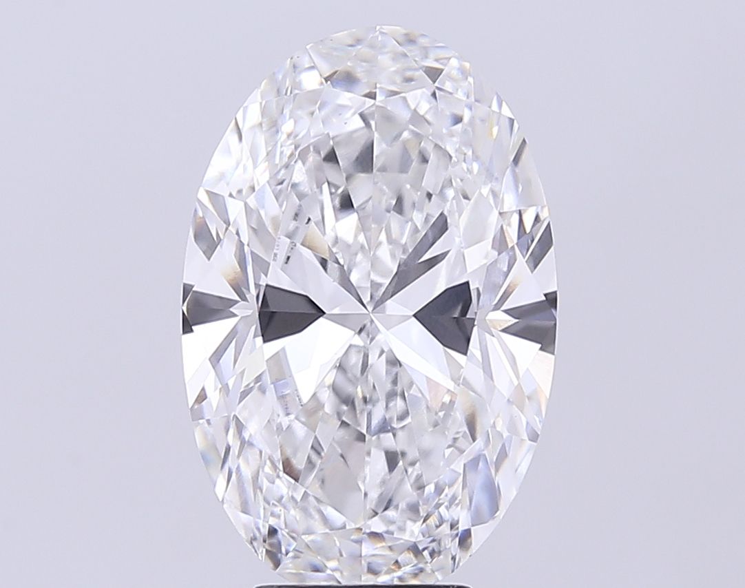 6.50 ct. oval Lab Grown Diamond front image