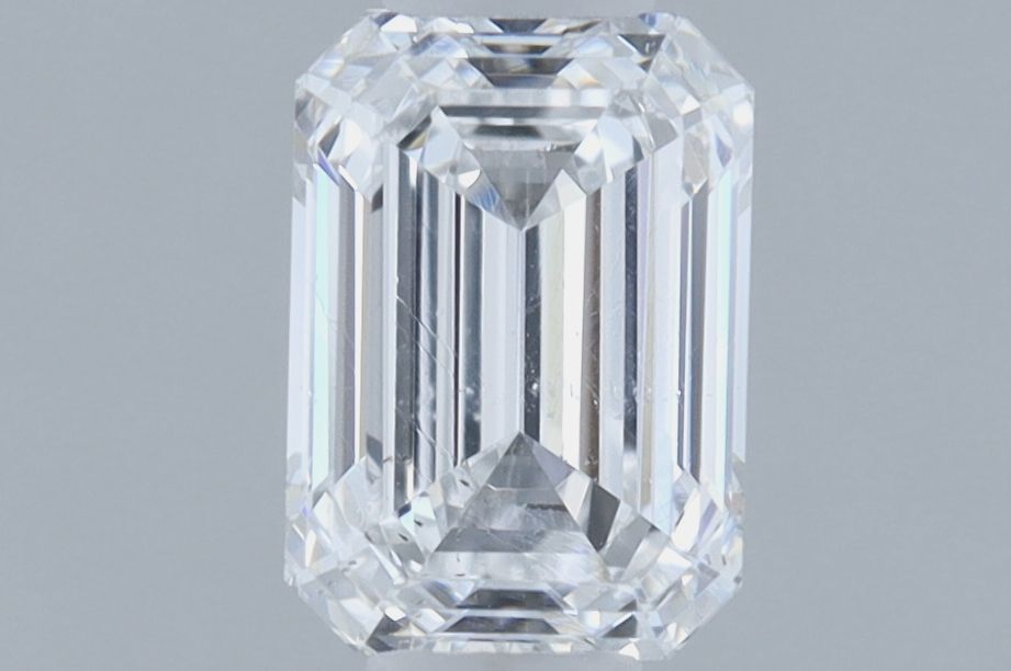 Diamant Émeraude 0.45 ct - Couleur D - Pureté SI1