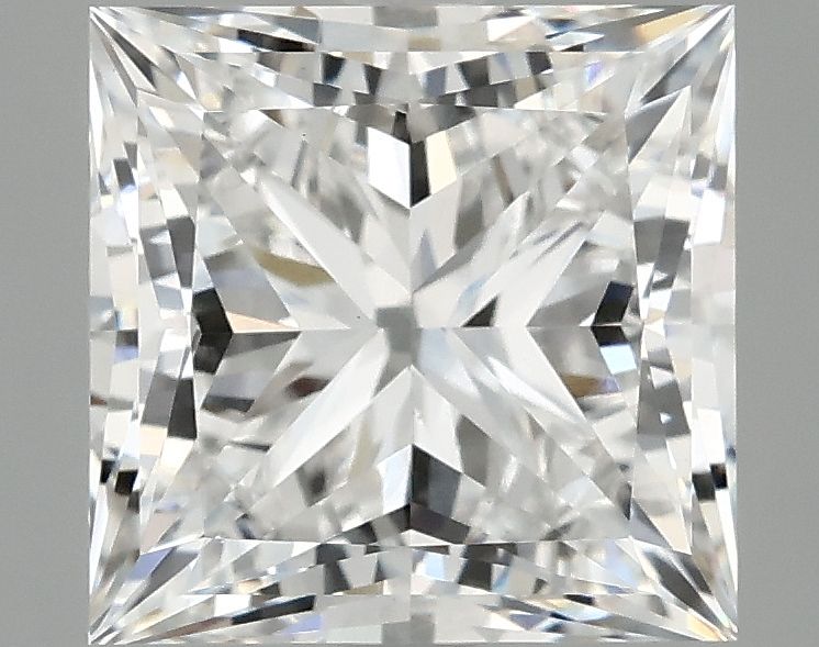 4.15 ct. princess Lab Grown Diamond front image